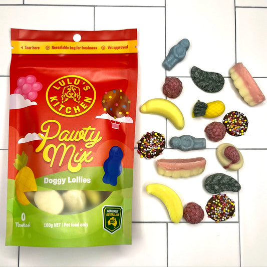 Pawty Mix Healthy Lollies for Dogs 100g