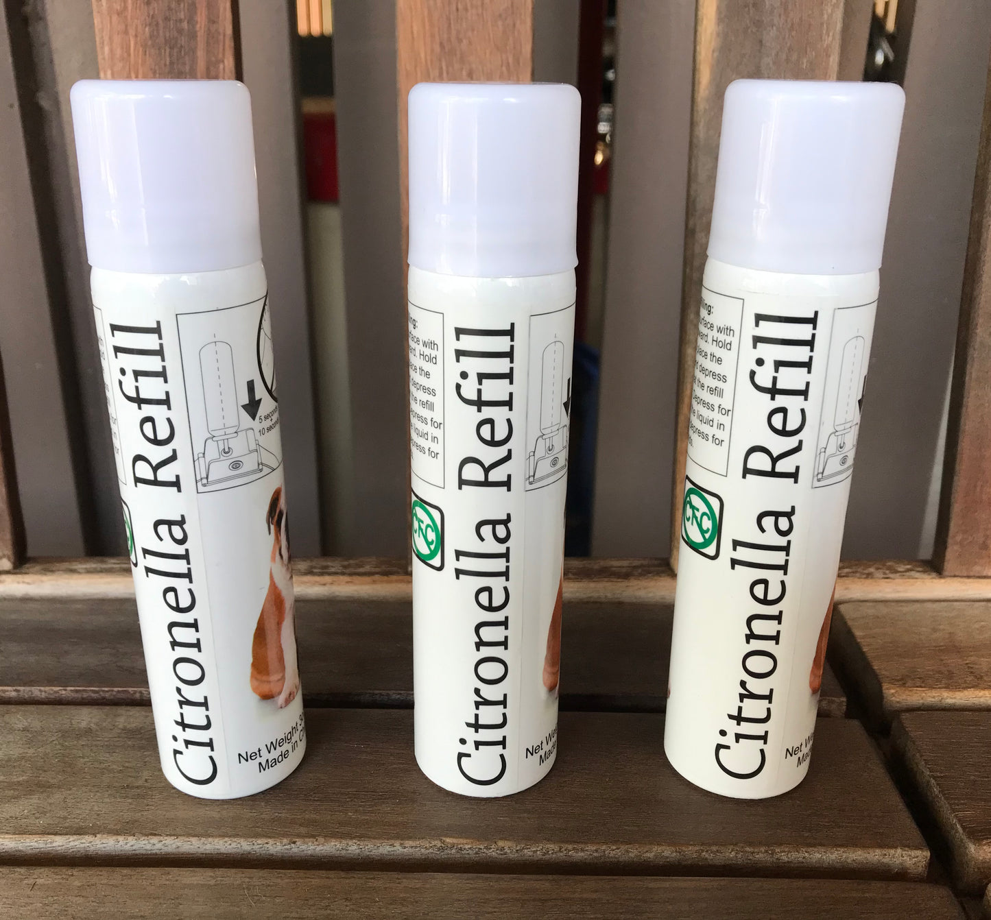 Bundle of 3 Citronella Refill Bottles