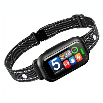BR01 Smart Anti-Bark Collar with Colour Display & Bark Counter