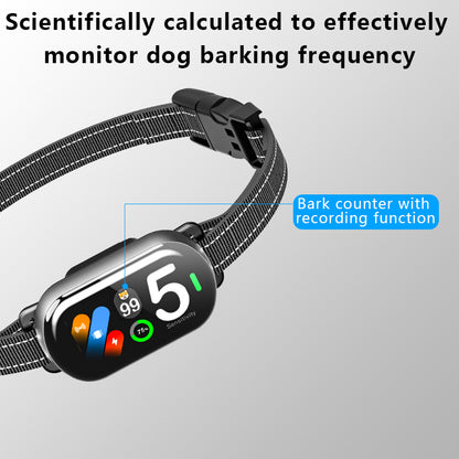 BR02 Waterproof Anti-Bark Collar with Bark Counter