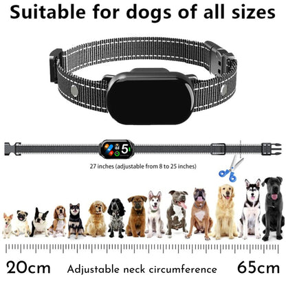 BR02 Waterproof Anti-Bark Collar with Bark Counter