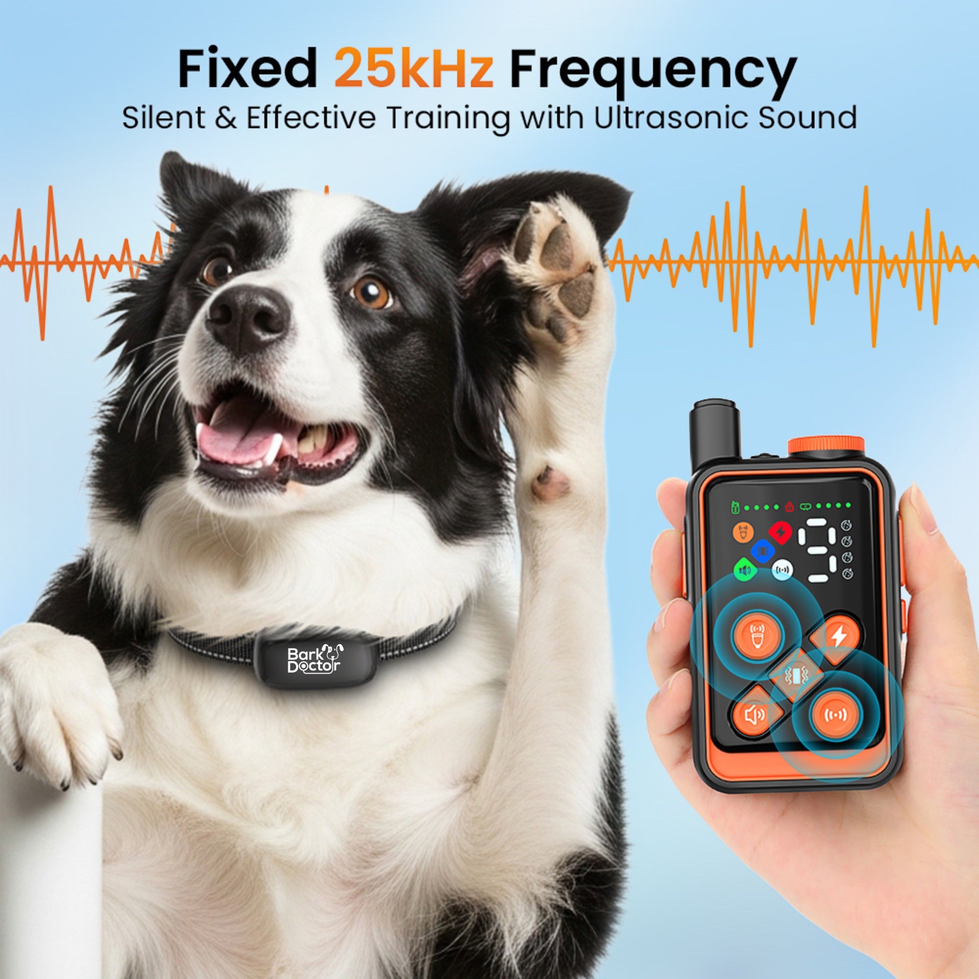 Bark Doctor UltraSmart Pro Remote Dog Training Collar