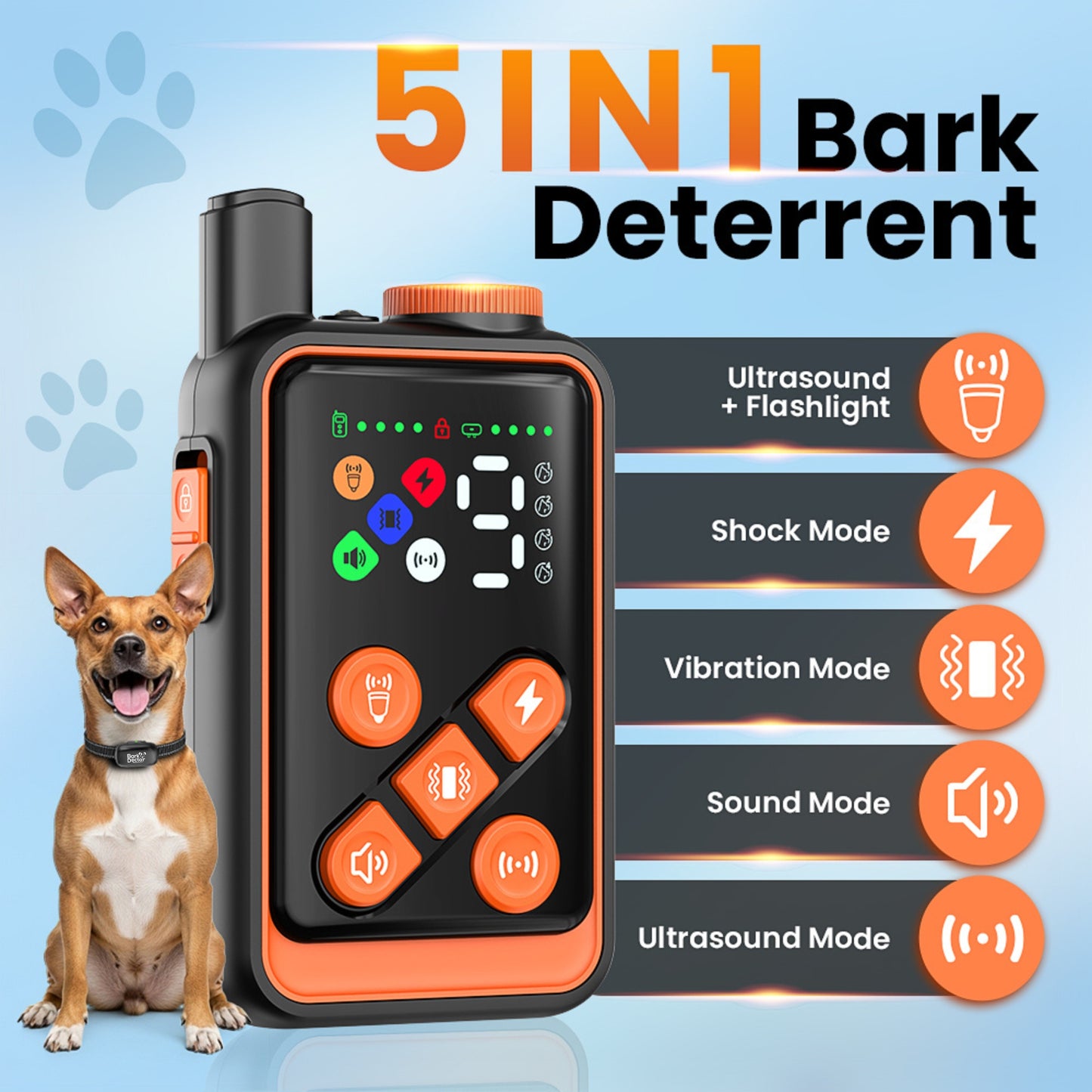 Bark Doctor UltraSmart Pro Remote Dog Training Collar