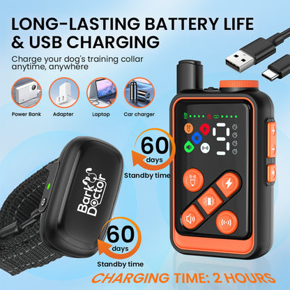 Bark Doctor UltraSmart Pro Remote Dog Training Collar