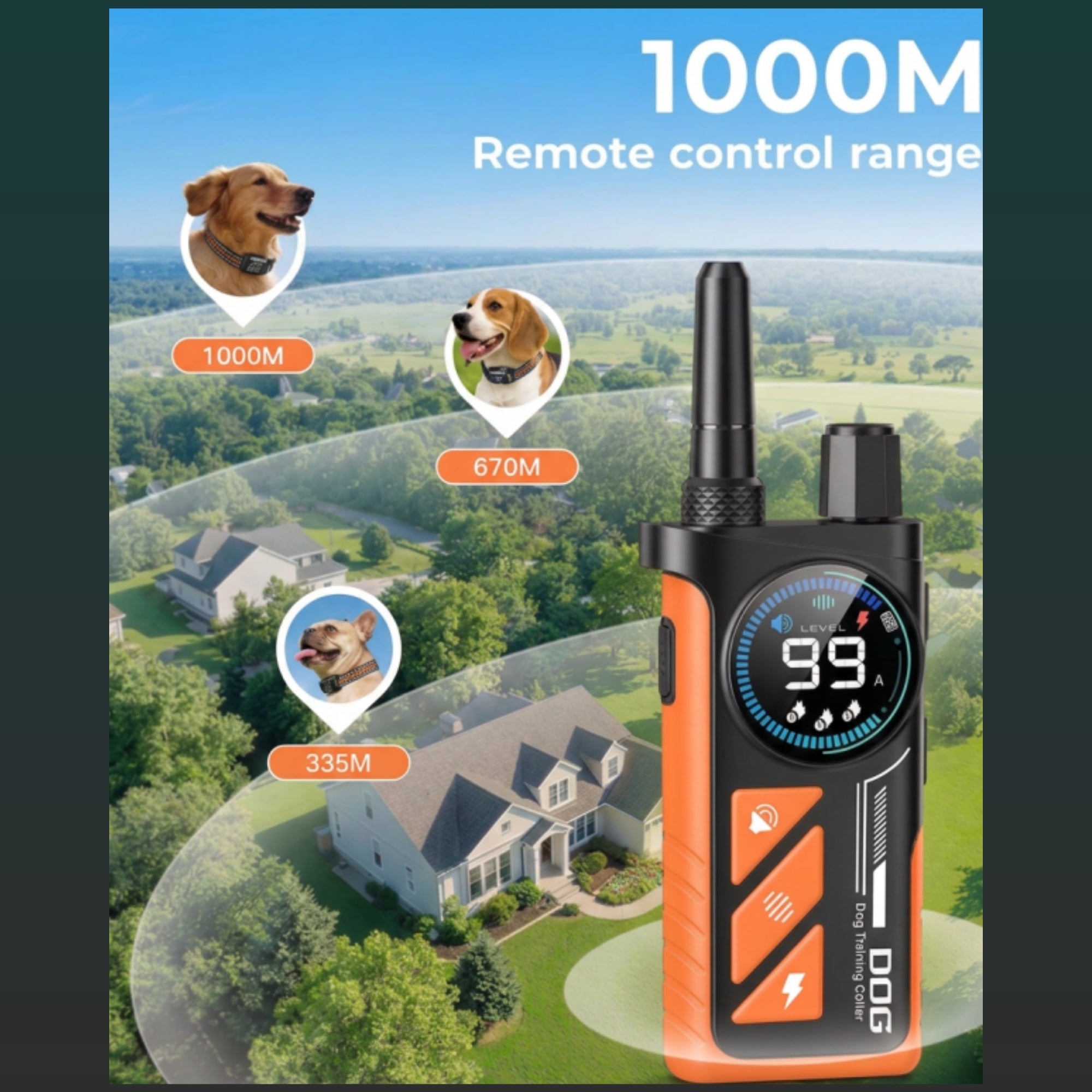 Bark Doctor T511 SmartTrainer 2-in-1