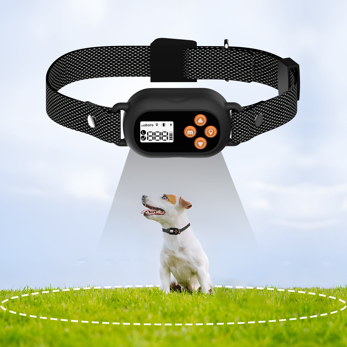 F820 GPS Wireless Fence Collar