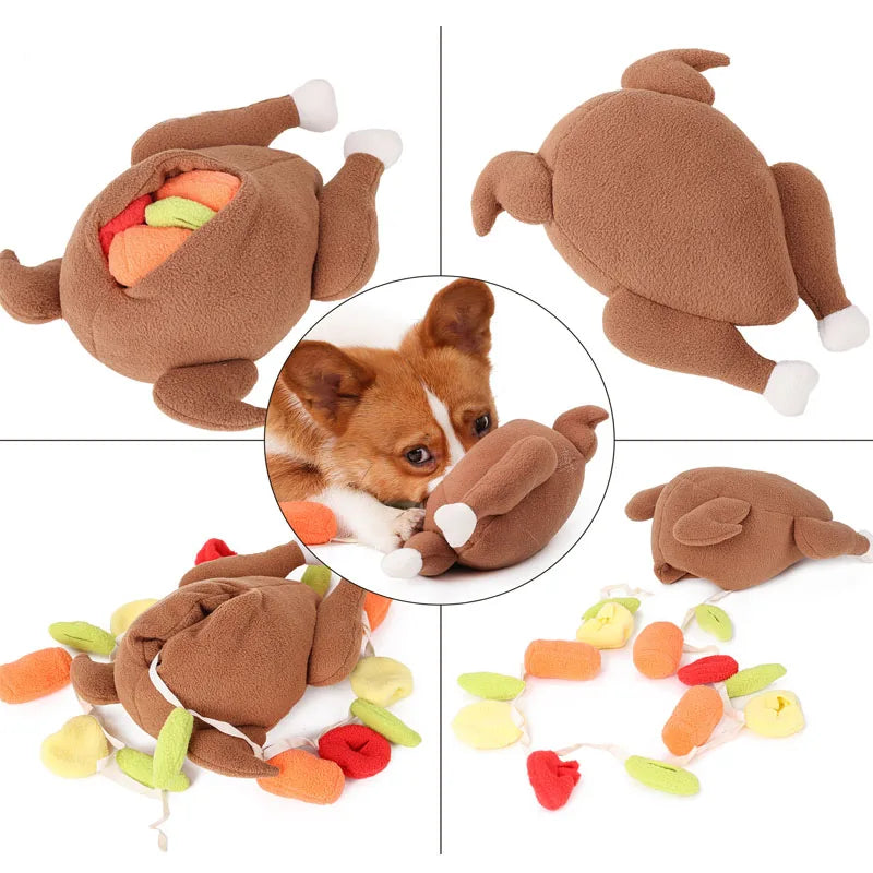 Roast Turkey Snuffle Toy