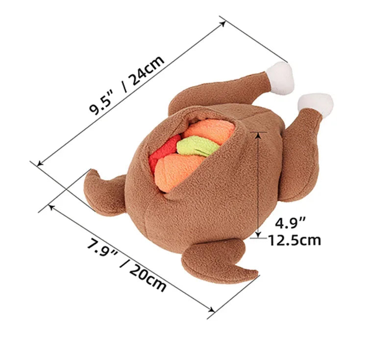 Roast Turkey Snuffle Toy