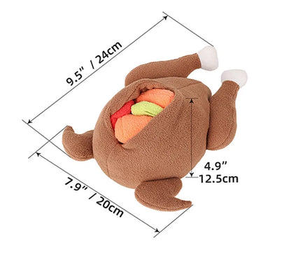 Roast Turkey Snuffle Toy