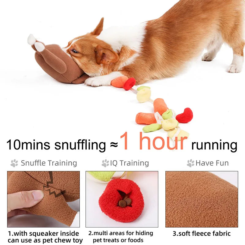 Roast Turkey Snuffle Toy