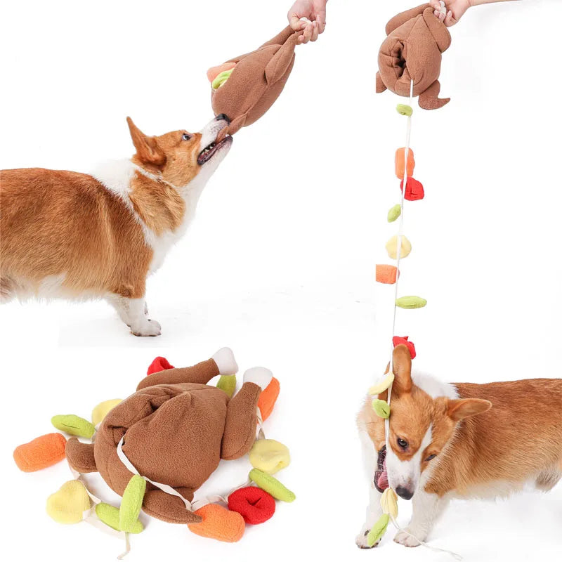 Roast Turkey Snuffle Toy