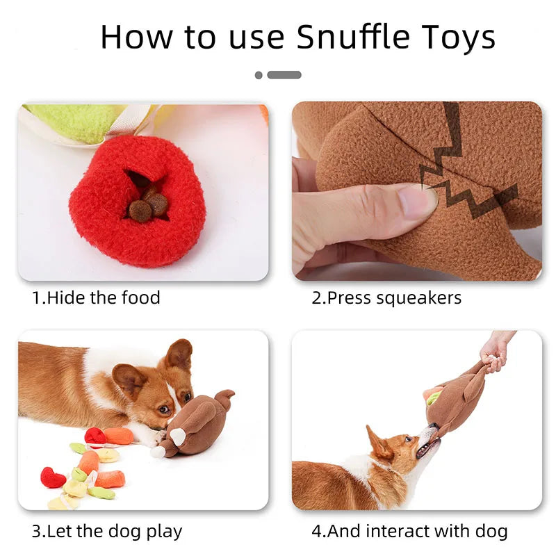 Roast Turkey Snuffle Toy