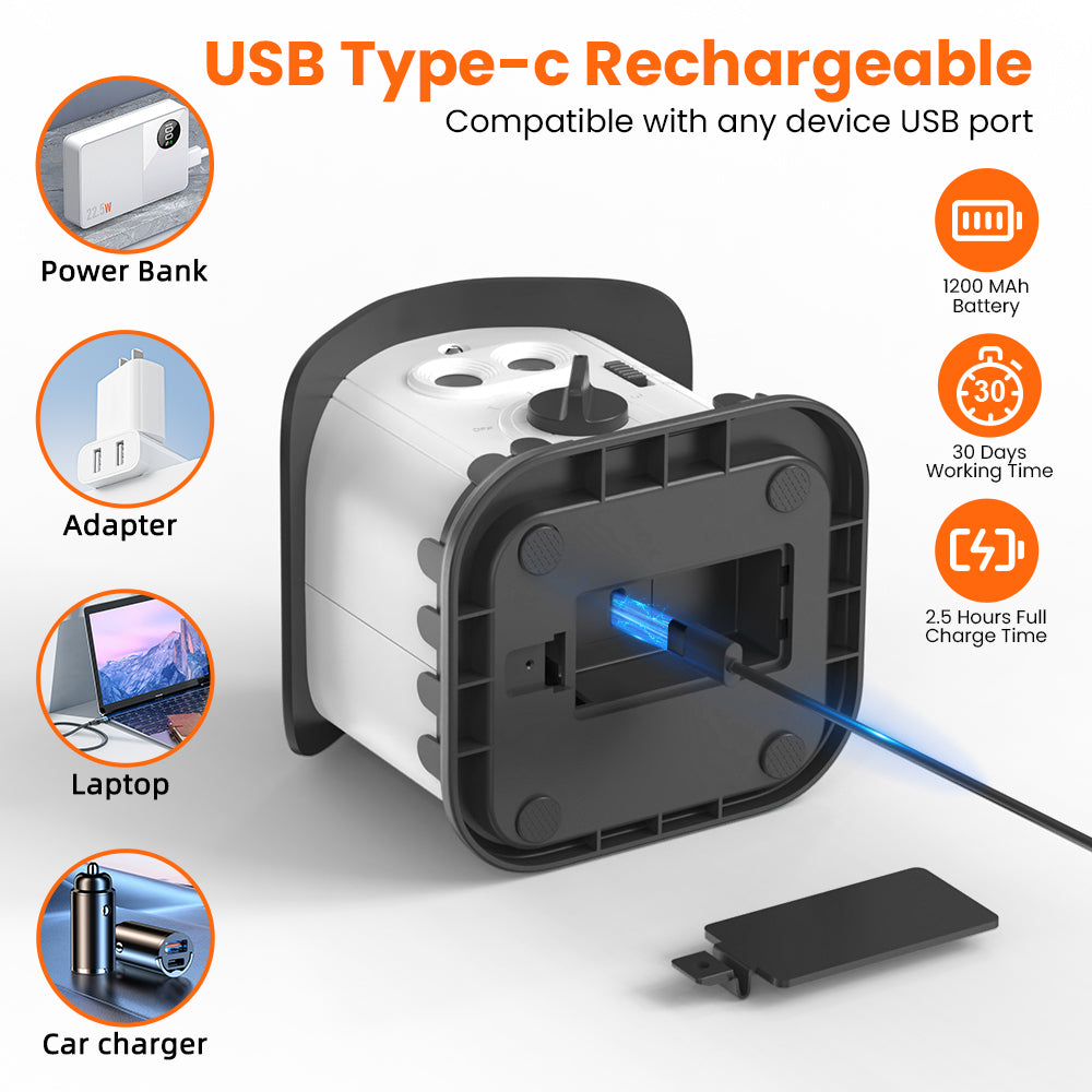 Ultrasonic Bark House U56 Dual Speaker Rechargeable