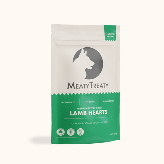 Freeze Dried Lamb Hearts