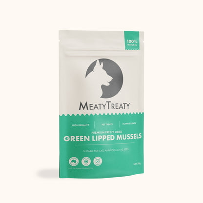 Freeze Dried NZ Green Lipped Mussels