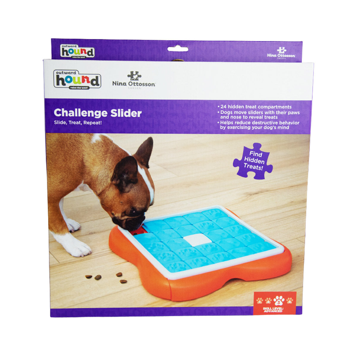 Challenge Slider (Level 2) Puzzle Treat Dispenser