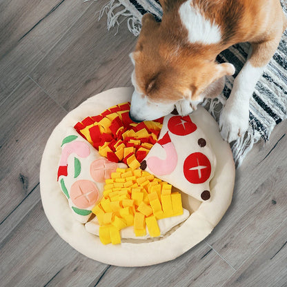 Pizza Snuffle Puzzle Mat