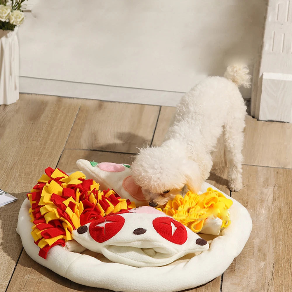 Pizza Snuffle Puzzle Mat