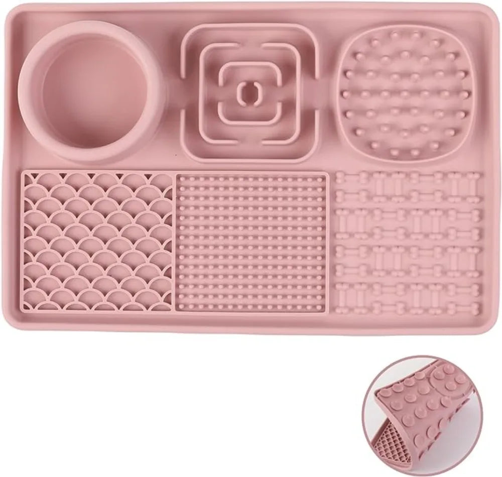 Super Size 6-in-1 Silicone Lick Mat