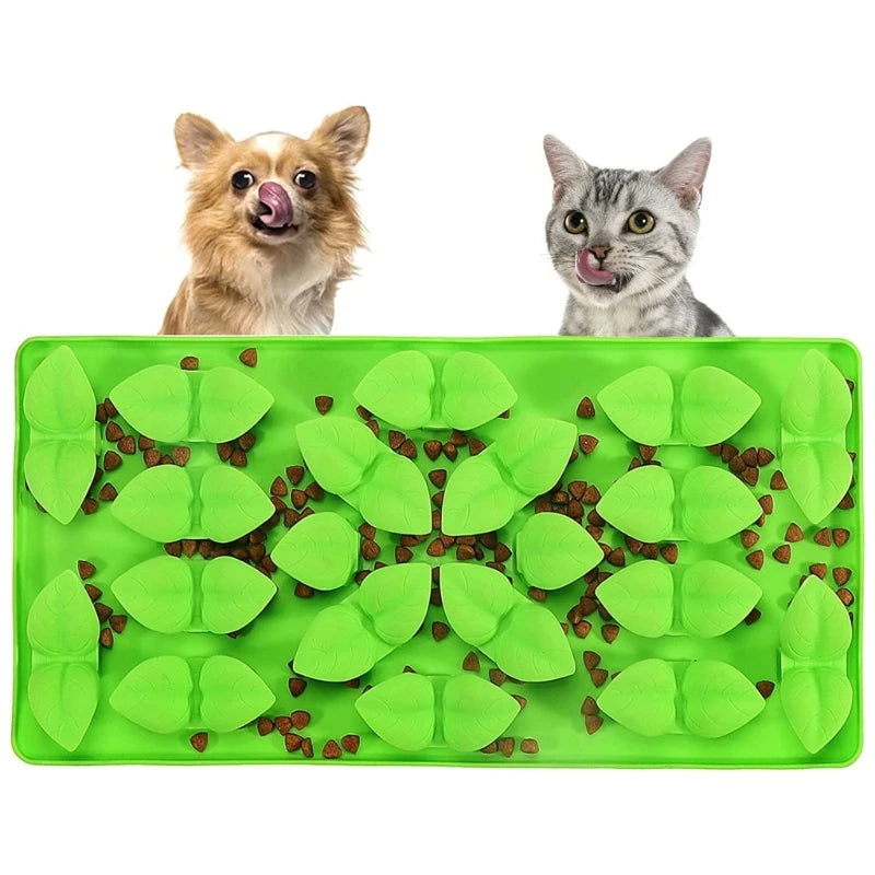 Leaves Silicone Snuffle Feeder