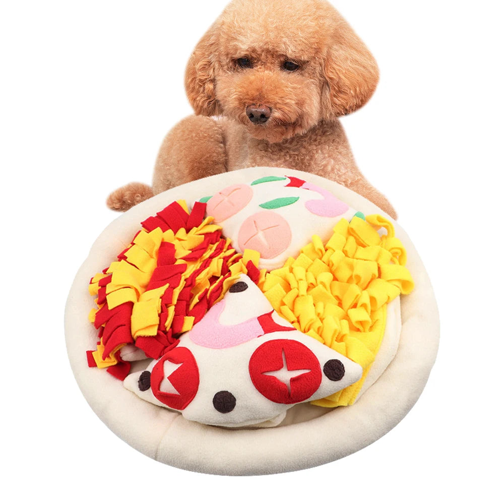 Pizza Snuffle Puzzle Mat