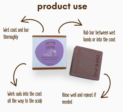 Settle Petal Calming Shampoo Bar