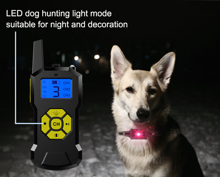 Bark Doctor T500 Vibration+Spray Remote Dog Training Collar