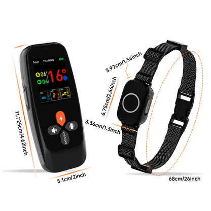 T800Plus 2-in-1 Smart Dog Trainer (Remote + Auto Bark) — with Anti-Lost Alert & Activity Monitor