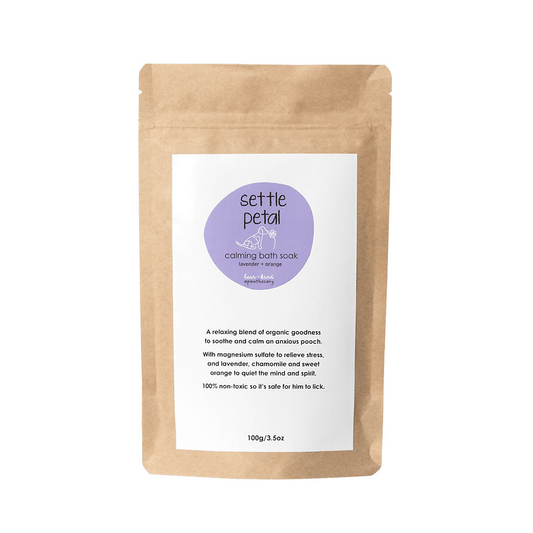 Settle Petal Dog Calming Bath Soak - Bark Doctor