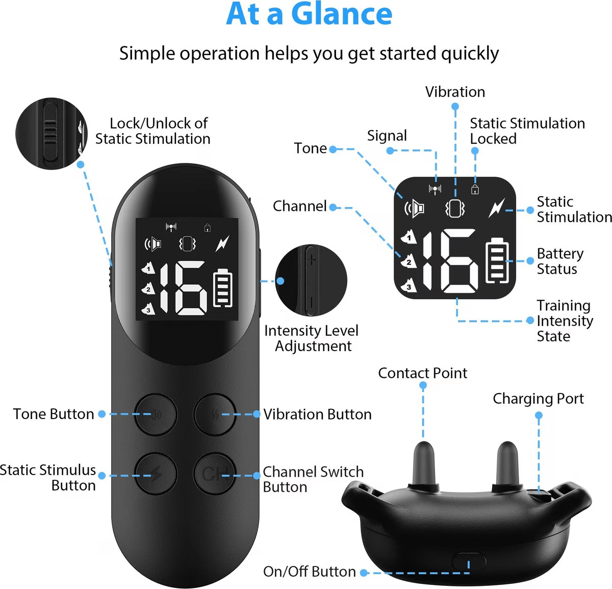 T200 Remote Training Collar - Bark Doctor