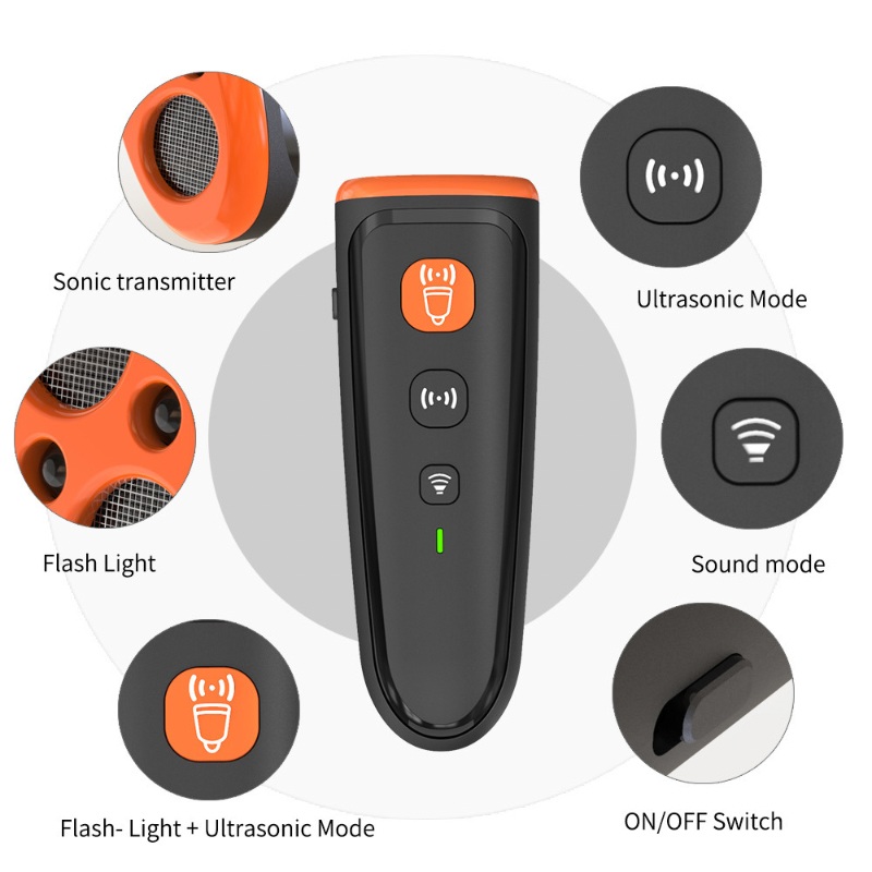 Two-Speaker Ultrasonic Handheld Training Device